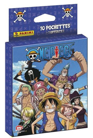 Carte Panini - One Piece - 10 Pochettes + 1 Offerte